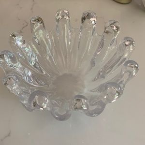 Beautiful vintage crystal bowl